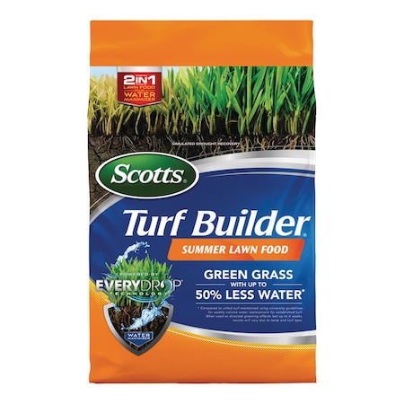 Turf Builder Scotts Turf Builder Summer Lawn Food For All Grasses 4000 sq ft 49021